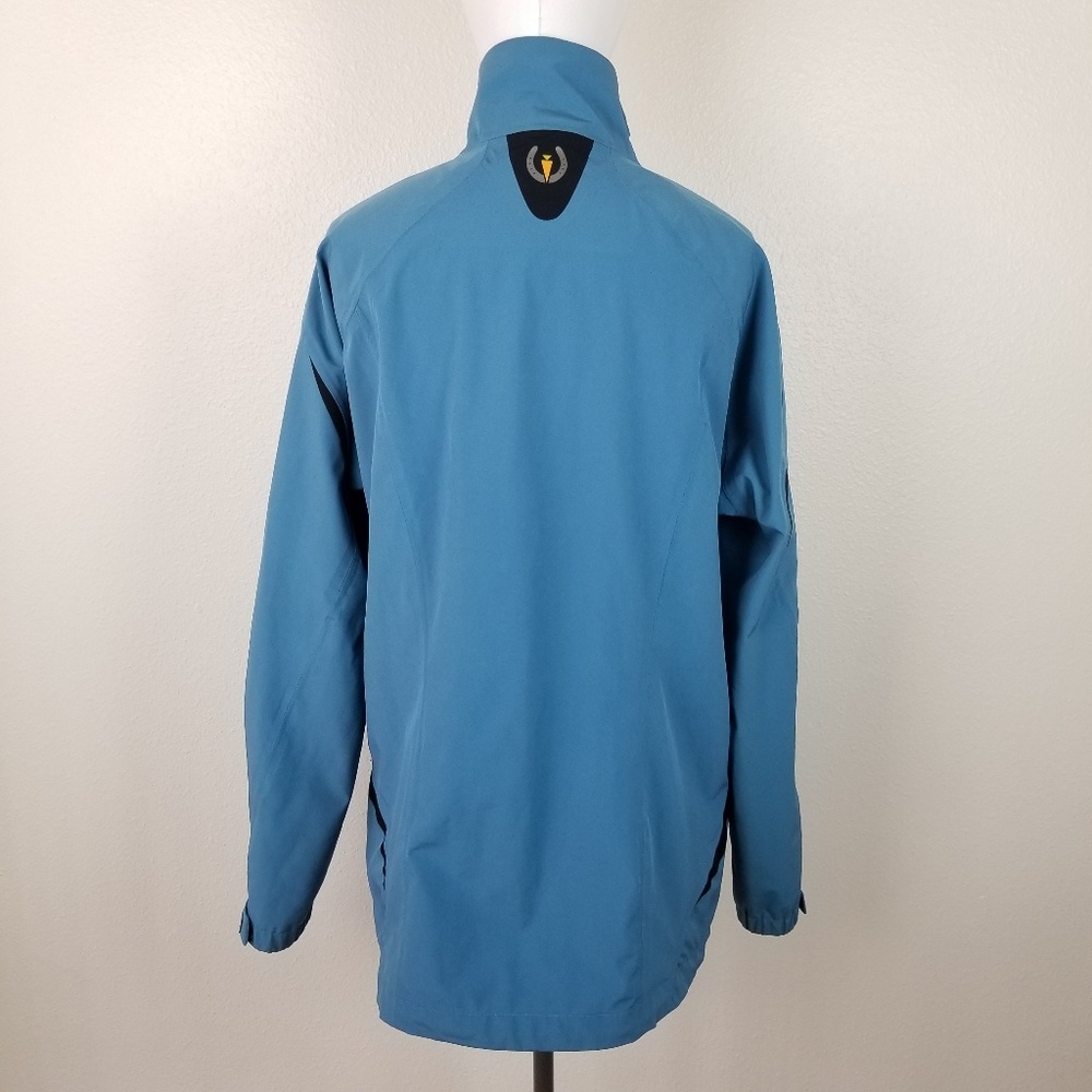 Kerrits Blue Stretch H2O Waterproof Shell Large - Picture 3 of 8